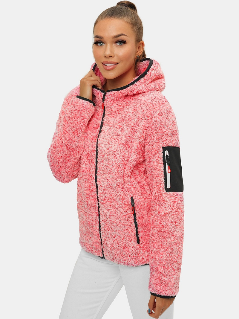 Dámska Bunda Červená OZONEE JS/KSW7002