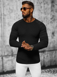 Pánsky Sveter Čierne OZONEE L/2500