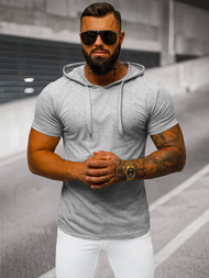 Pánske Tričko Sivý OZONEE JS/8T89/2