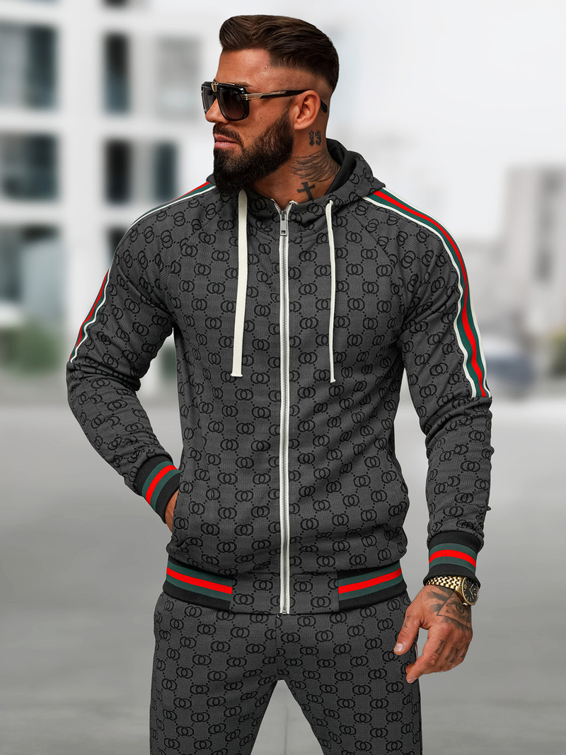 Pánska Tepláková Súprava Čierny OZONEE O/FF5111AB