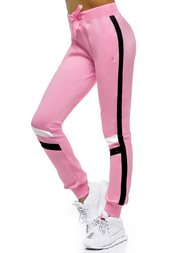 Dámske tepláky Svetlo ružové OZONEE JS/JK88115/20