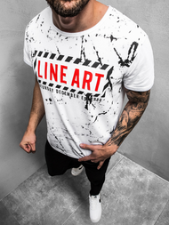 Pánske Tričko Biele OZONEE JS/KS2029Z