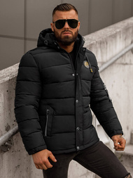 Pánska Bunda Čierna OZONEE JS/57M7503/392Z