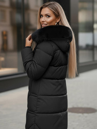 Dámska bunda čierna OZONEE JS/16M9099/392Z