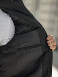 Pánska Vesta Čierna OZONEE JS/32M1780/392