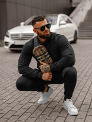 Pánska Tepláková Súprava Čierny OZONEE JS/68C10385/3Z