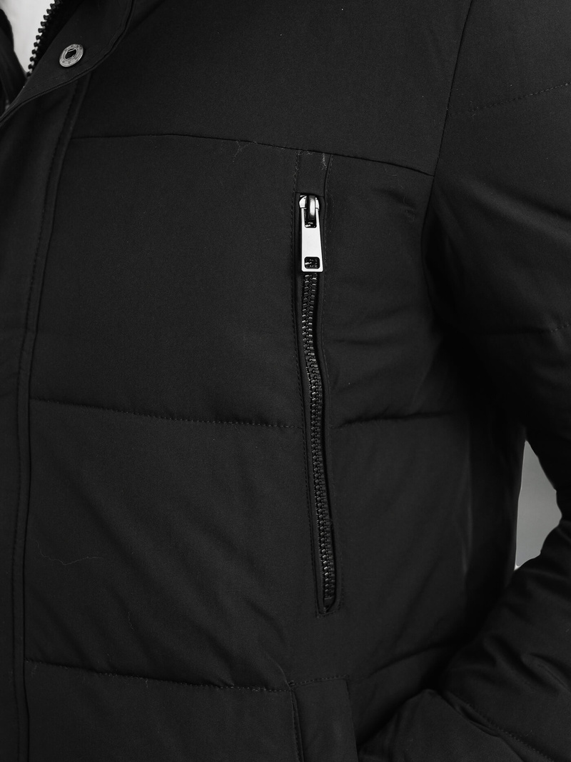Pánska Zimná Bunda Čierna OZONEE JS/25M9803/392