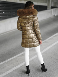 Dámska Bunda Zlato OZONEE JS/16M9120/403Z