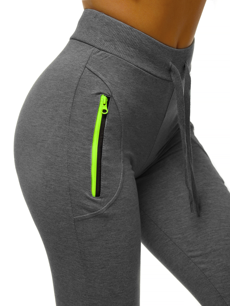 Dámske tepláky grafitové OZONEE O/9932