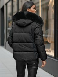 Dámska bunda čierna OZONEE O/16M9179/392