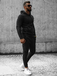 Pánska Tepláková Súprava Čierny OZONEE O/D7263/9102