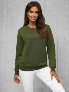 Dámska mikina khaki OZONEE JS/W01Z