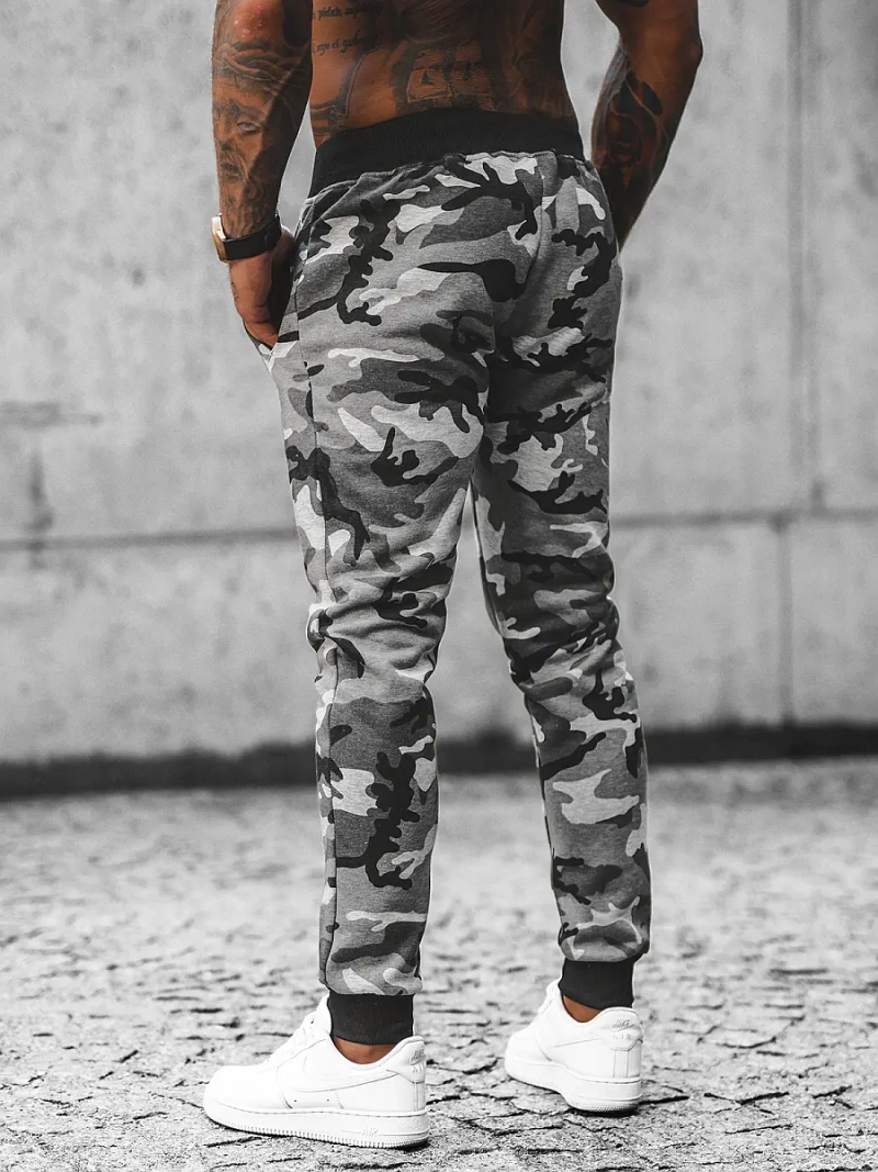 Pánske Tepláky Sivé OZONEE JS/KZ15Z