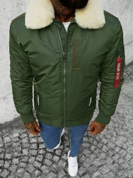 Pánska Bunda Zelená OZONEE O/X1026KZ