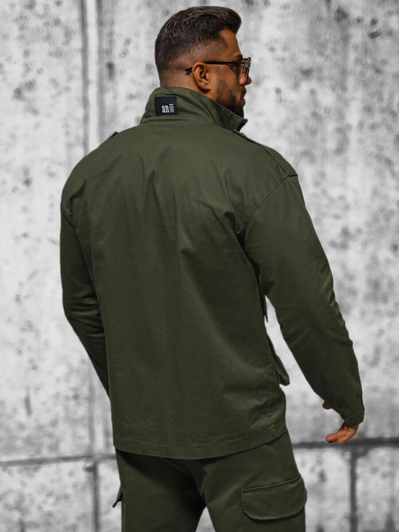 Pánska Bunda Khaki OZONEE O/G3035