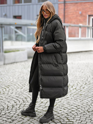 Dámska bunda čierna OZONEE JS/5M3163/392Z
