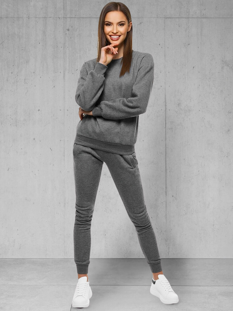 Dámska tepláková súprava grafitová OZONEE 17