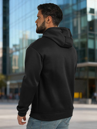 Pánska Mikina Čierna OZONEE JS/8B1983/3