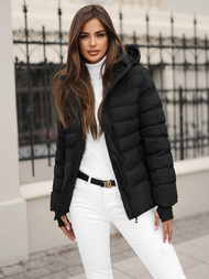 Dámska Zimná Bunda Čierna OZONEE JS/M769/392Z