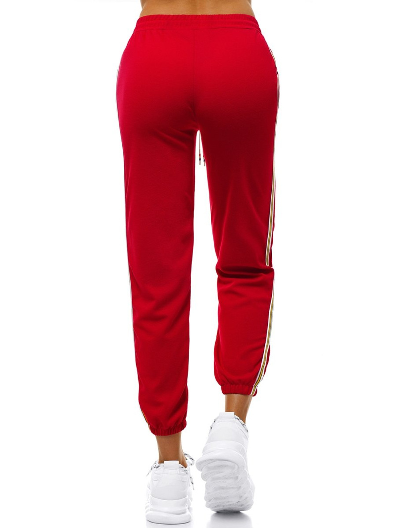 Dámske tepláky Červené OZONEE JS/1020/B5