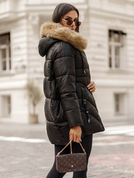 Dámska Zimná Bunda Čierna OZONEE JS/5M3257/392