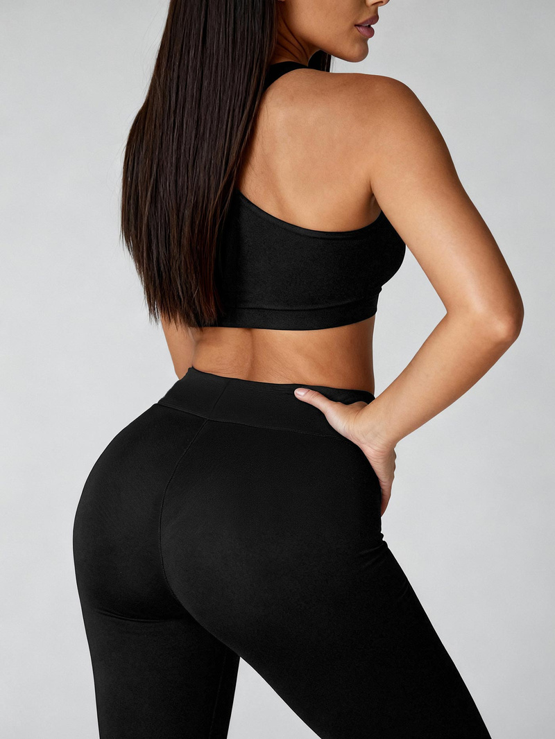 Dámske Legíny Čierne OZONEE JS/YW06011/1Z