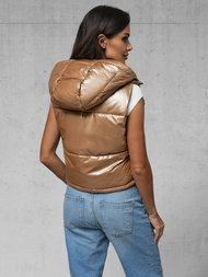 Dámska Vesta Zlato OZONEE JS/5M3190/84