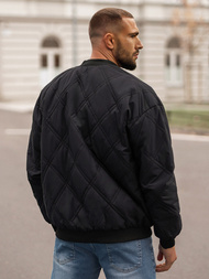 Pánska Bunda Čierna OZONEE JS/84M3020/392Z