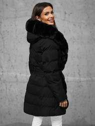 Dámska bunda čierna OZONEE JS/5M3158/392