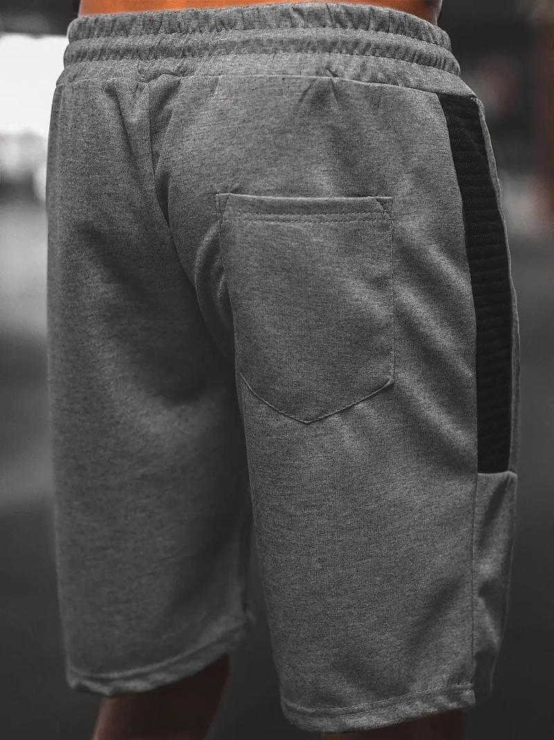 Pánske kraťasy grafitové OZONEE O/WW20013/3