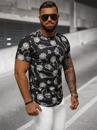 Pánske Tričko Čierne OZONEE O/PT012