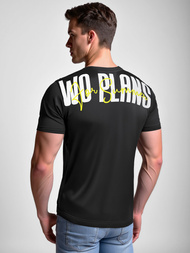 Pánske Tričko Čierne OZONEE O/T1277/3Z