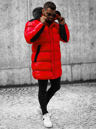 Pánska Bunda Červená OZONEE O/M800Z