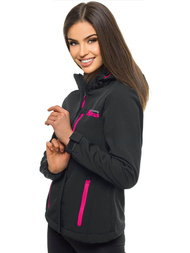 Dámska Bunda Softshell Čierna OZONEE JS/HH028/1