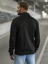 Pánska Mikina Čierna OZONEE JS/2002Z