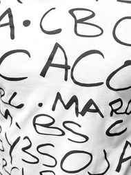 Pánske Tričko Biele OZONEE JS/8T1213/1