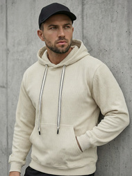 Pánska Mikina Ecru OZONEE O/G3065