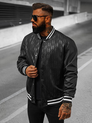 Pánska Bunda Čierna OZONEE O/3A172Z