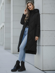 Dámska bunda čierna OZONEE JS/5M3168/392Z