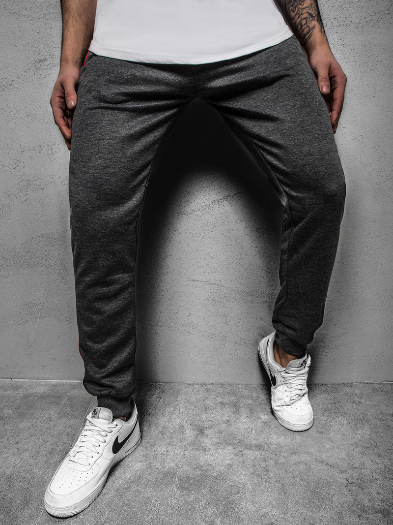 Pánske tepláky Grafitové OZONEE JS/JZ11027Z