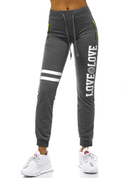 Dámske tepláky grafit OZONEE O/9927