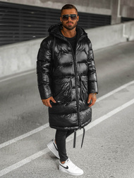 Pánska bunda čierna OZONEE O/M3205Z