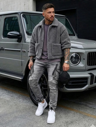 Pánske Rifle Grafitové OZONEE O/E10017Z