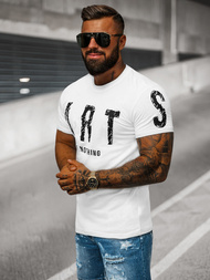 Pánske Tričko Biele OZONEE O/8T1263/1