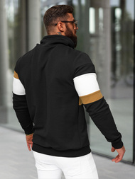 Pánska Mikina Čierna OZONEE O/B7524Z