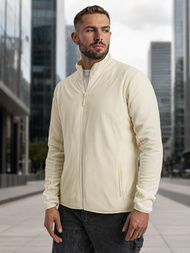 Pánska Mikina Ecru OZONEE JS/HH016/1