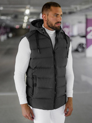 Pánska Vesta Grafitová OZONEE JS/57M7507/105Z