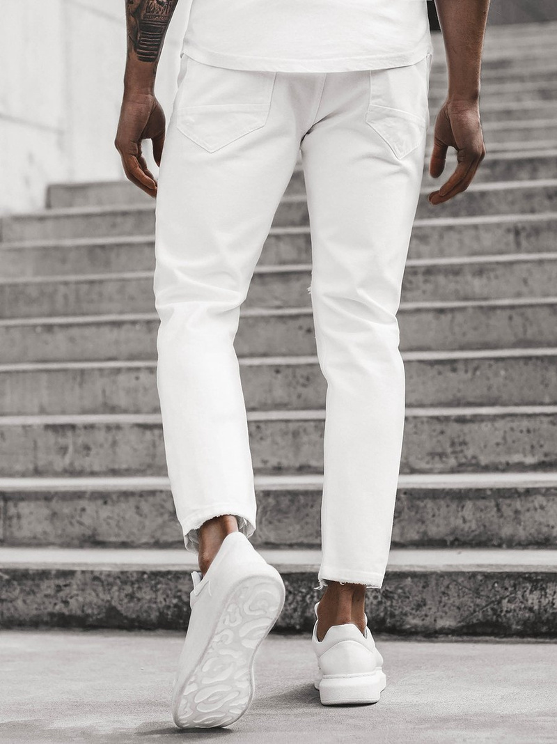 Pánske rifle Biele OZONEE B/55082