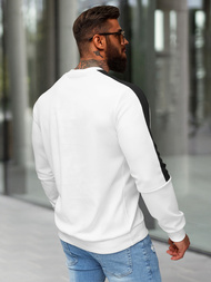 Pánska Mikina Biela OZONEE O/P2033Z