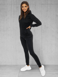 Dámska dvojdielna tepláková súprava Čierny OZONEE JS/CKW02